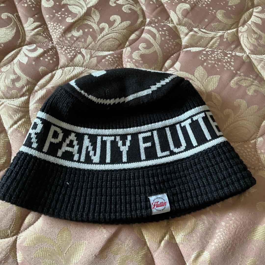 帽子 PANTY DROPPER xFLUTTER Yin yang Knit