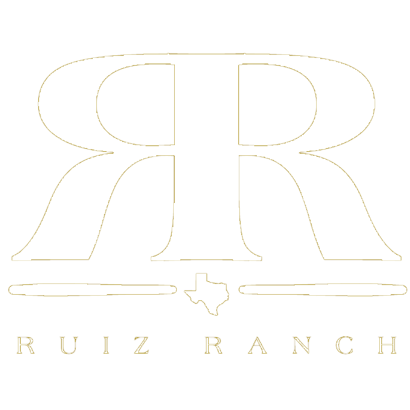 Ruiz Ranch Logo - White